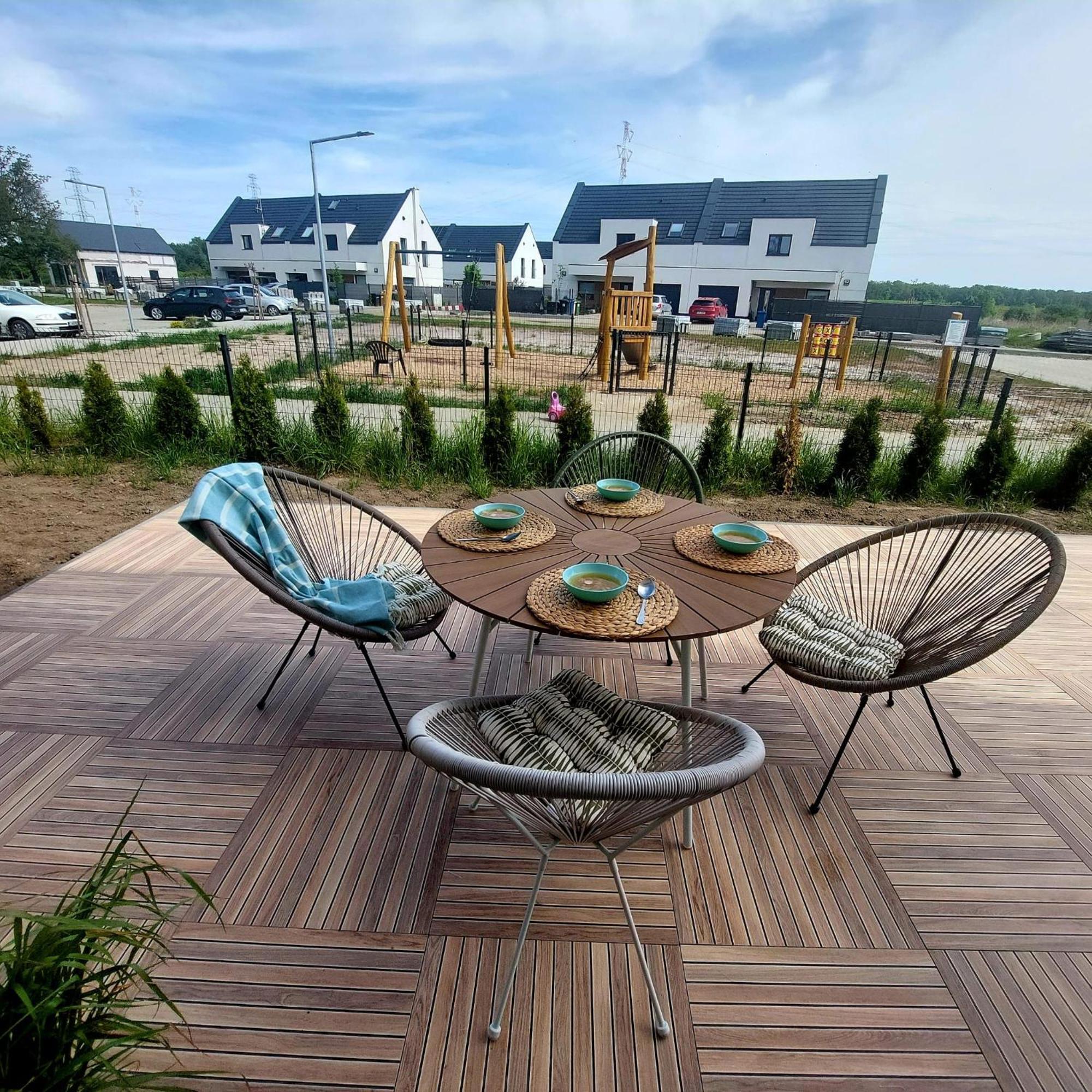 Luxury Modern New Apartment With Garden Close To Wroclaw Self Check-In 24H Siechnice Eksteriør bilde